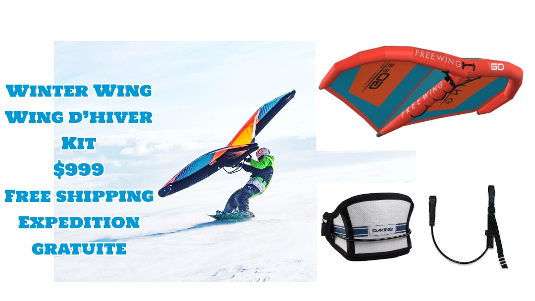  Winter wing surf