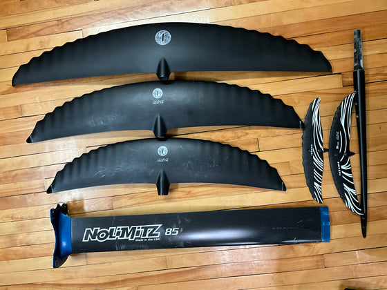 Used Takuma wing foil KUJIRA set 1440-1210-980 stab 220-178