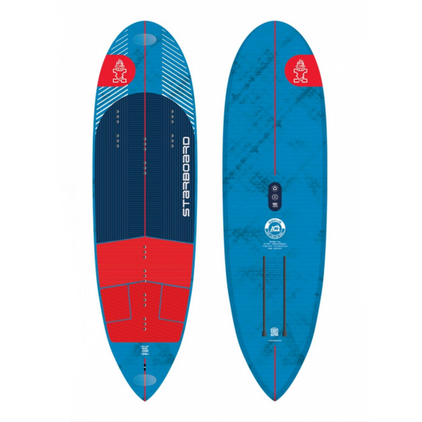 サーフィン・ボディボード 2024 Starboard AceFoil 7'4 x 21.5\" 120L 2024 STARBOARD ACE FOIL 7'4” x 21.5″ BLUE CARBON SUP